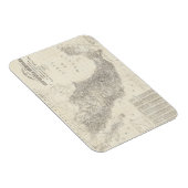 メキシコの地図と旅行に出かけよう マグネット (右側)