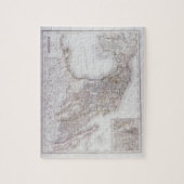 メキシコの地図2 ジグソーパズル (縦)