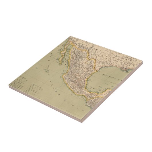 メキシコの地図 タイル (側面)