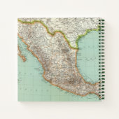 メキシコの地図 ノートブック (裏面)