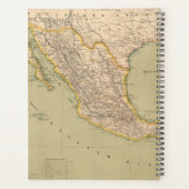 メキシコの地図 プランナー手帳 (裏面)