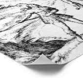 メキシコの地図 ポスター (角)