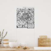 メキシコの地図 ポスター (キッチン)