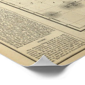 メキシコの地図 ポスター (角)