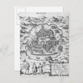 メキシコの地図 ポストカード (正面/裏面)