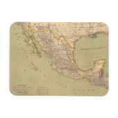 メキシコの地図 マグネット (横)