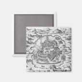 メキシコの地図 マグネット (正面/裏面)