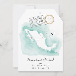 メキシコの地図 |ロレト |行き先結婚式