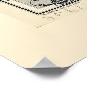 メキシコの地図（1911年） ポスター (角)