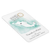 メキシコの地図 | Playa del Carmen目的地の結婚式 マグネット (右側)