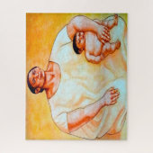 メキシコの壁画。ジグソーパズル ジグソーパズル (縦)