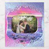 メキシコの夕日感謝祭 0909 ワインラベル (シングルラベル)