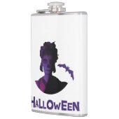 メキシコの女の子とこうもり フラスク (左)