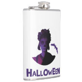 メキシコの女の子とこうもり フラスク (右)