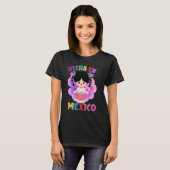 メキシコの女の子 メキシコの人形 Muñeca Lelé, メキシコの布人形 Tシャツ (正面フル)