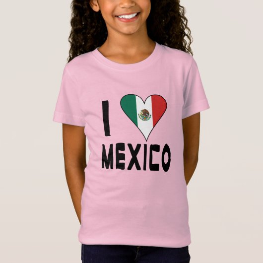メキシコの女の子 Tシャツ (正面)