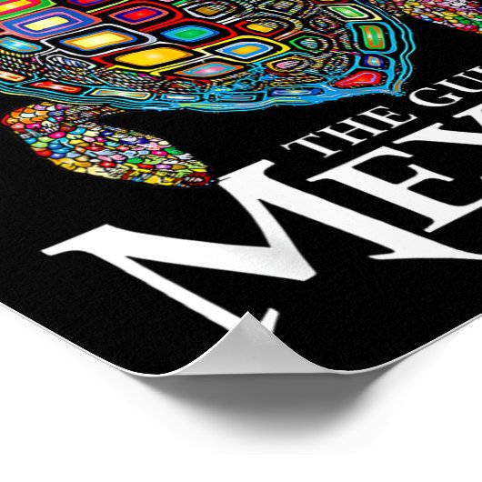 メキシコの女性湾永遠メキシコの土産海 ポスター (角)