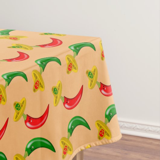 メキシコの子どもの死パターン（の模様が）ある日 テーブルクロス (インサイチュ)