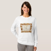 メキシコの宗教図表 Tシャツ (正面フル)