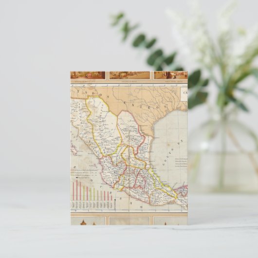 メキシコの宗教図 ポストカード (スタンド正面)