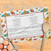 メキシコの家族レシピ家宝 キッチンタオル