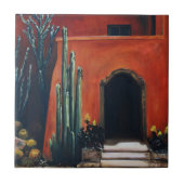 メキシコの家 タイル (正面)