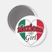 メキシコの少女 マグネット (正面/裏面)