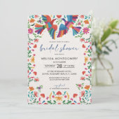 メキシコの巨大な鳥のブライダルシャワーへの招待 招待状 (スタンド正面)