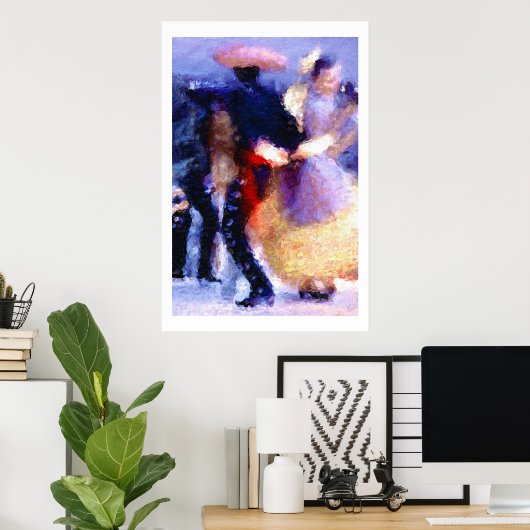 メキシコの帽子ダンサー ポスター (ホームオフィス)