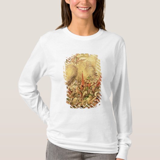メキシコの征服: スペイン人の後退 Tシャツ (正面)