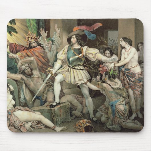 メキシコの征服 マウスパッド (正面)