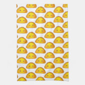 メキシコの挽き牛肉懸命シェルタコ キッチンタオル (縦)