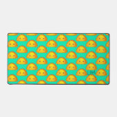 メキシコの挽き牛肉懸命シェルタコ デスクマット (正面)