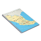 メキシコの政治地図 ノートブック (右側)