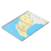 メキシコの政治地図 ノートブック (左側)