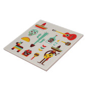 メキシコの文化の幻影 タイル (側面)