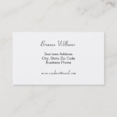 メキシコの旅行会社の名刺の日没 名刺 (裏面)