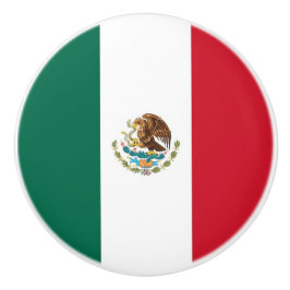 メキシコの旗とセラミックノブの引っ張り セラミックノブ