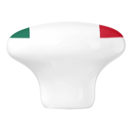 メキシコの旗とセラミックノブの引っ張り セラミックノブ (側面)