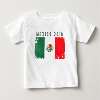 メキシコの旗のワイシャツ ベビーTシャツ