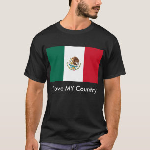 メキシコの旗博物館のZazzle I愛私の国 Tシャツ
