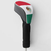 メキシコの旗 ゴルフヘッドカバー (アングル)