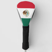 メキシコの旗 ゴルフヘッドカバー (正面)