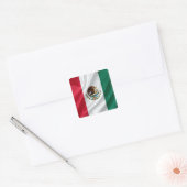 メキシコの旗 スクエアシール (封筒)