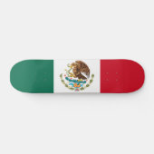 メキシコの旗 スケートボード (横)