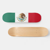 メキシコの旗 スケートボード (横)