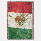 メキシコの旗 スローブランケット (正面縦)