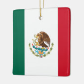 メキシコの旗 セラミックオーナメント (左)