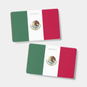 メキシコの旗 バッジ (正面＆裏面)