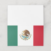 メキシコの旗 プレイスカード (外部開封)